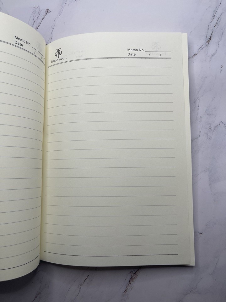 TIFFANY & Co Blue Suede NOTEBOOK & PEN Gift SET ~ Journal Diary Health Planner