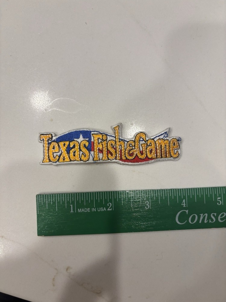 Texas Fish & Game Embroidered Patch