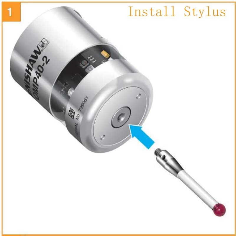 Cmm Touch Probe Stylus Ruby Ball for CNC Renishaw OMP40-2 OMP60...