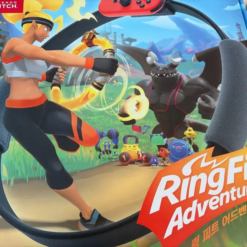 Nintendo Switch Ring Fit Adventure Game Bundle, Complete with Ring-Con &