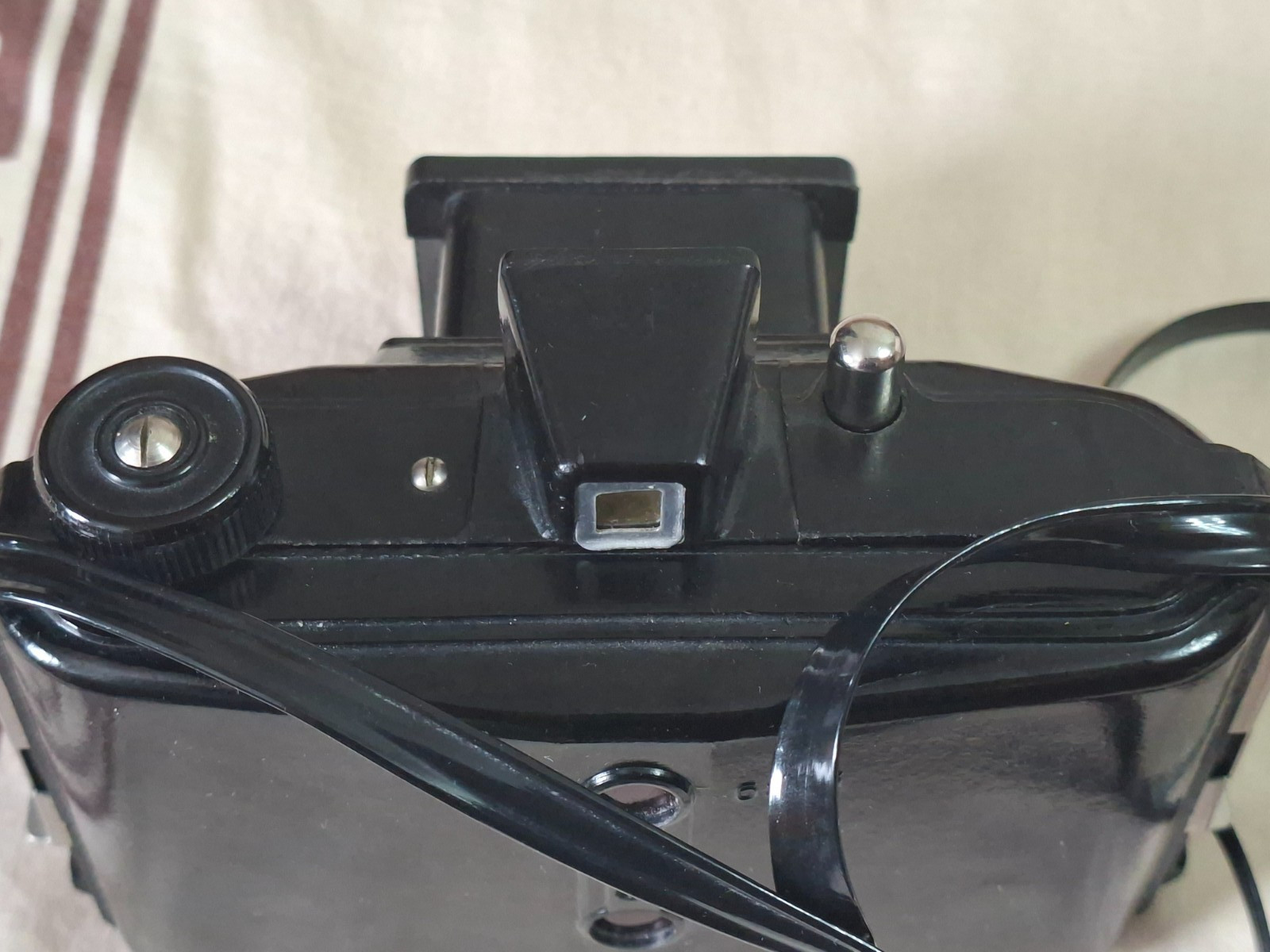 Edelweiss /Еделвайс/camera 1958 the first Bulgarian camera. Made of Bakelite.