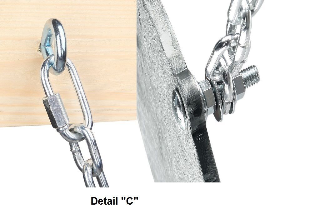 AR500 Steel Targets Modular Hanging Stand System Tactical Scorpion Gear