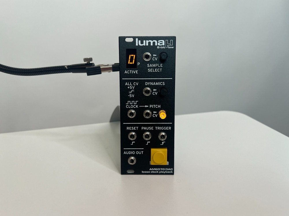 Deftaudio Luma-mu Drum module Eurorack 8-bit LM-1 machine