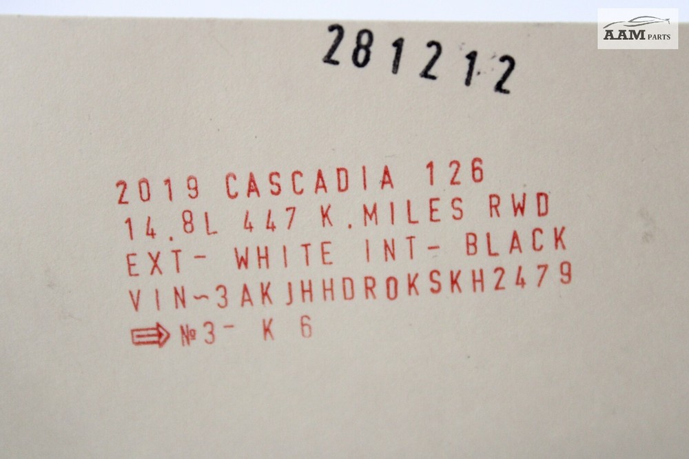 2018-2024 FREIGHTLINER CASCADIA STEERING DRIVER WHEEL ANGLE SENSOR OEM