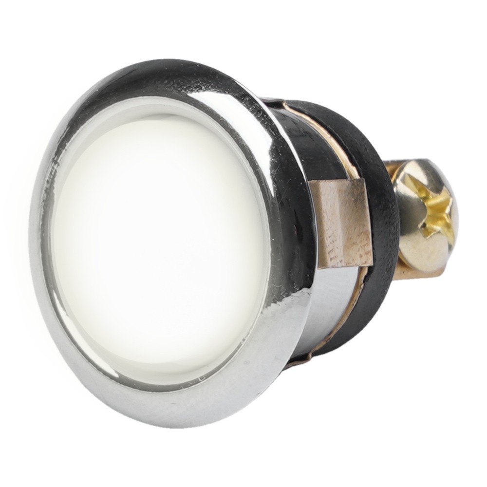 2 Pack Doorbell Button with Cool White Light for Simple Installation and Use