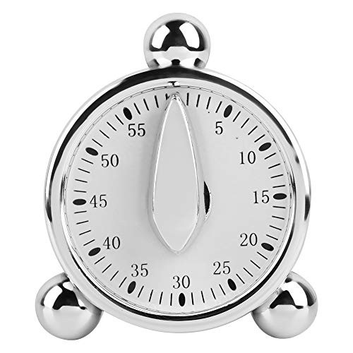 Manual Kitchen Timer, 60 Minutes Kitchen Timer Reminder Visual Countdown