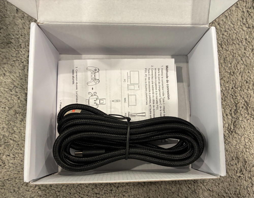 IWGAME Paddles for PS5 Controller w/ Mic Function, Plug and Play & Buttons - New