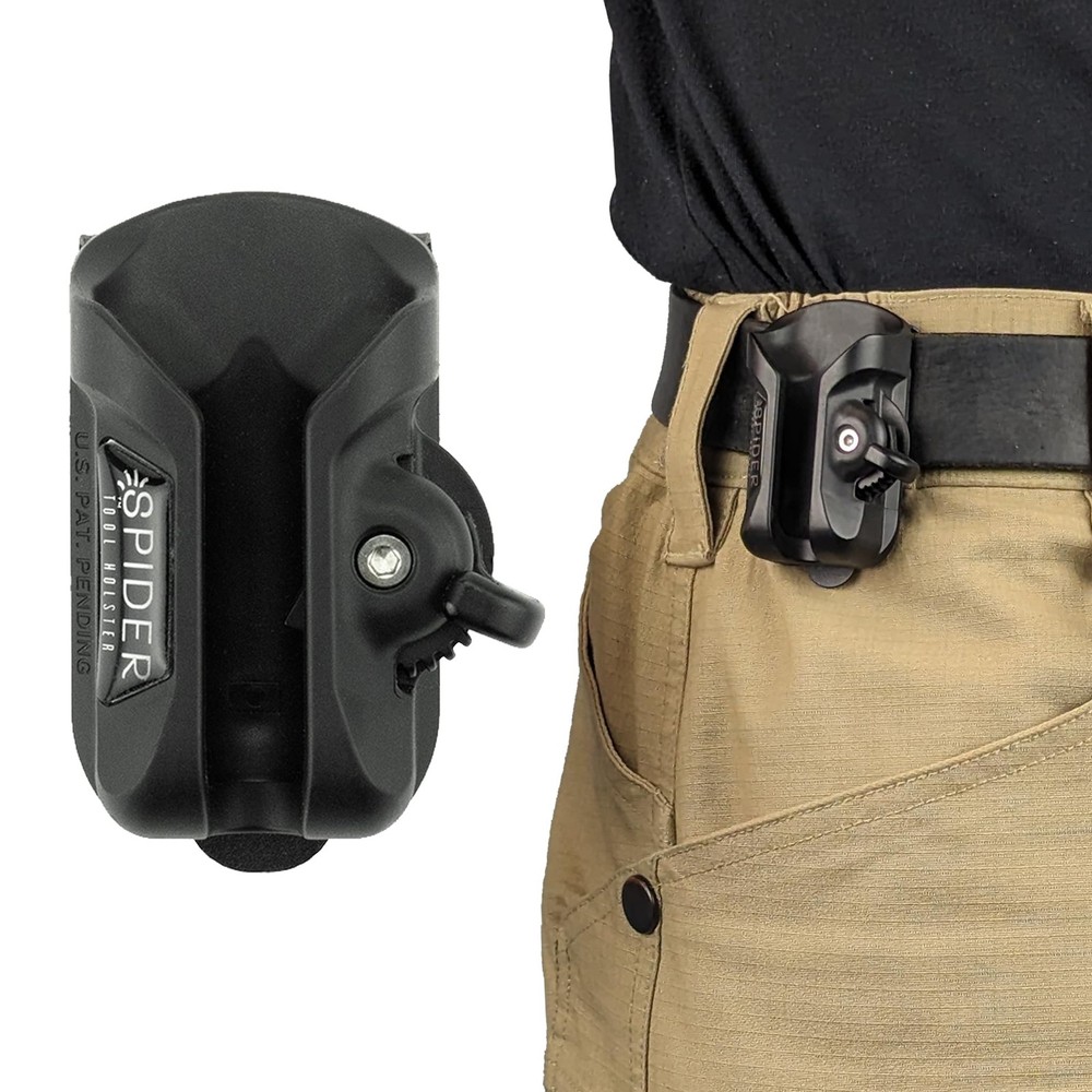 Spider Tool Holster - Self Locking, Quick Draw, Holster,