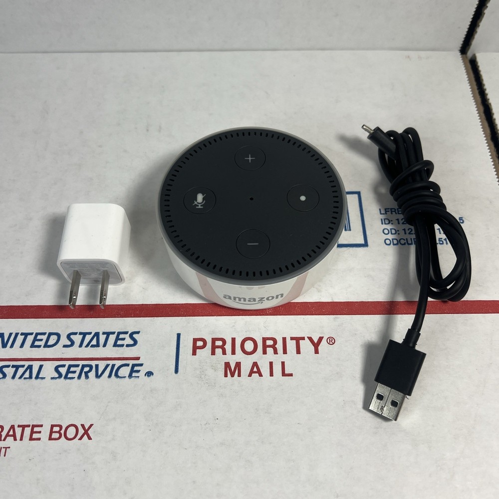 Amazon Echo Dot 2nd Gen Alexa Smart Speaker -NR MINT - SAME DAY SHIP - WARRANTY