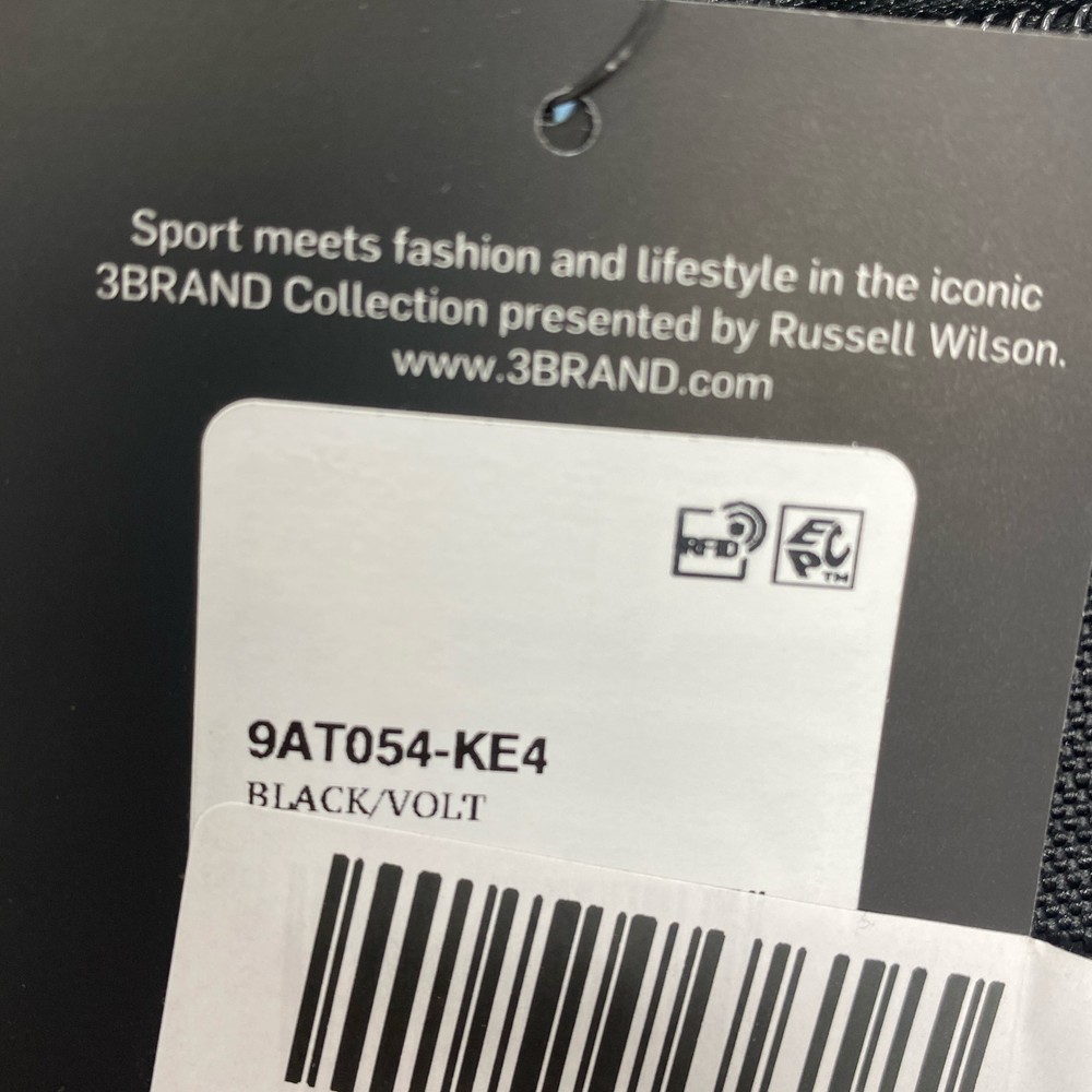 Nike 3BRAND Graphic Backpack Black/Volt 30L One Size