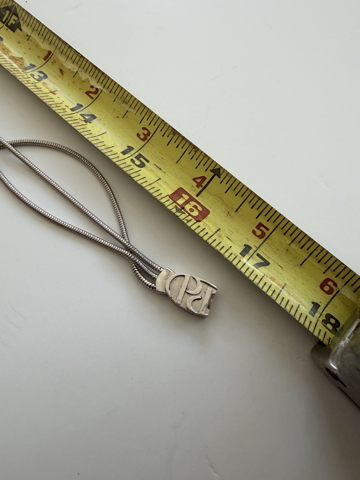 Signed Pedro Duran Spain SOLID REAL Sterling Silver 925 Necklace Geometric