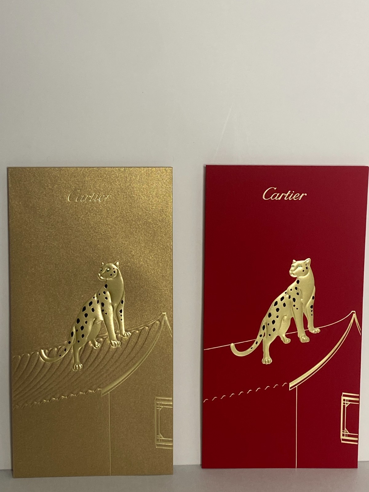 Lunar New Year Cartier Chinese New Year Money Envelopes (Authentic)