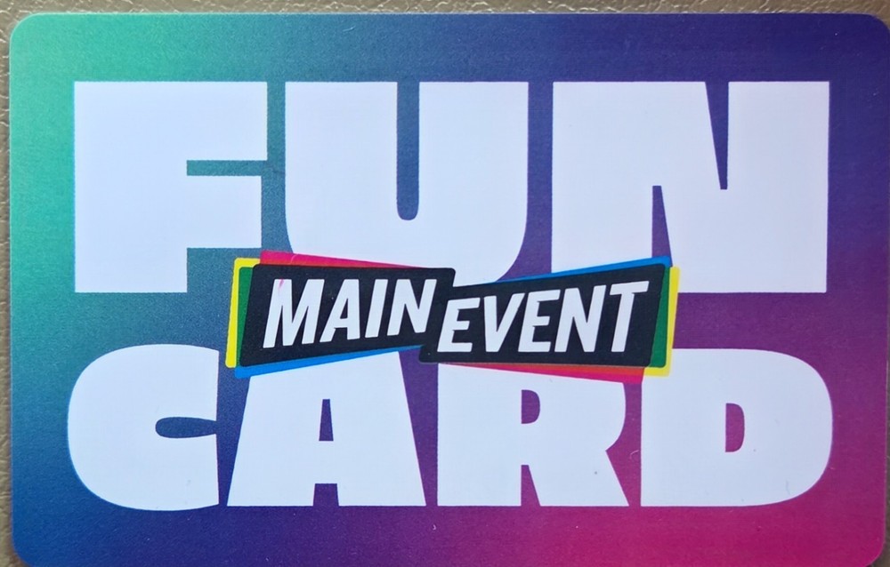 Main Event $152.40 Gift Card
