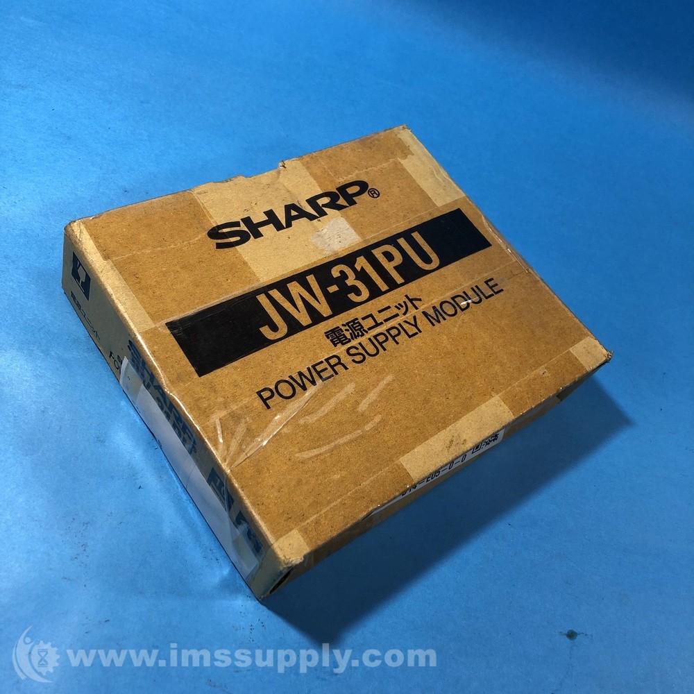 Sharp JW-31PU Power Supply Module FNFP