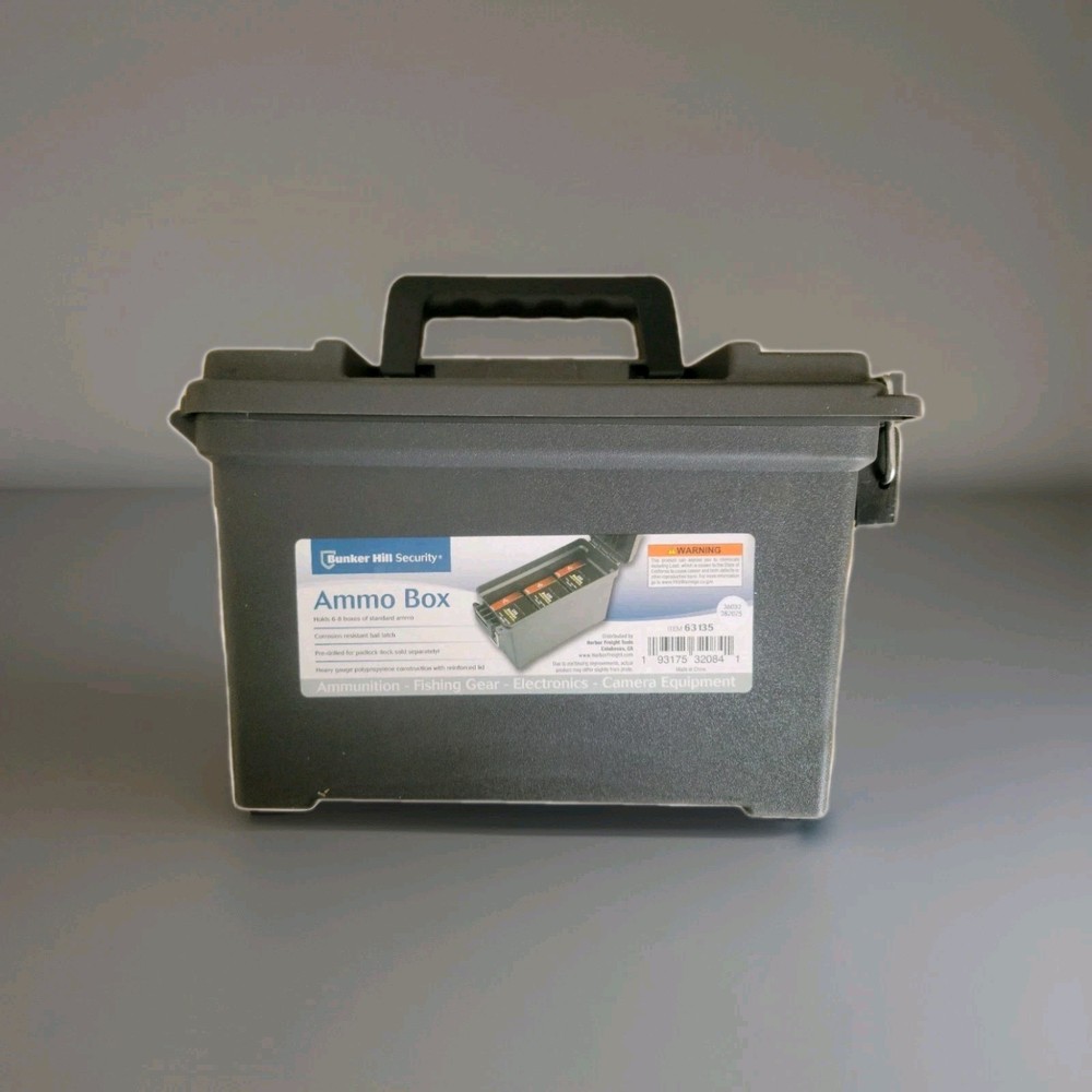 Bunker Hill Security Ammo Box , Camera, Electronics & more.