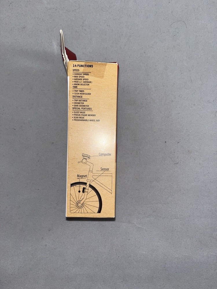 BLACKBURN 14 Function Wireless Cycling Computer Speed Distance Time 7151281