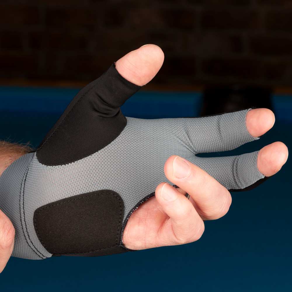 Predator Grey BGLPG Second Skin Glove Bridge Hand Left