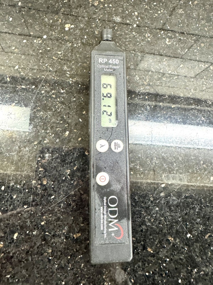 ODM Rp450 Optical Power Meter Works