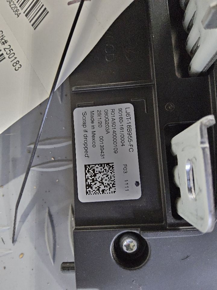 2020 Ford Escape Front 8.0" Display Screen