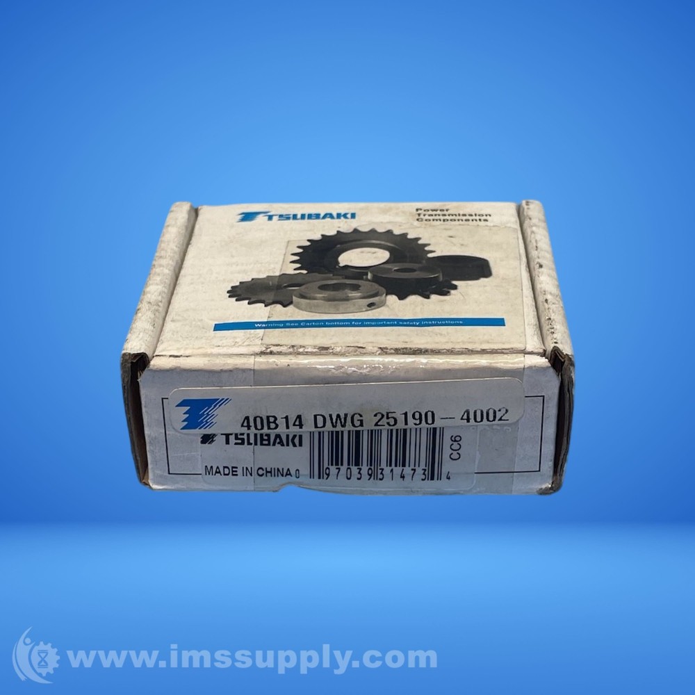 Tsubaki H40B14 Sprocket FNOB