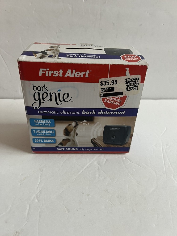 First Alert Bark Genie Automatic Ultrasonic Bark Deterrent