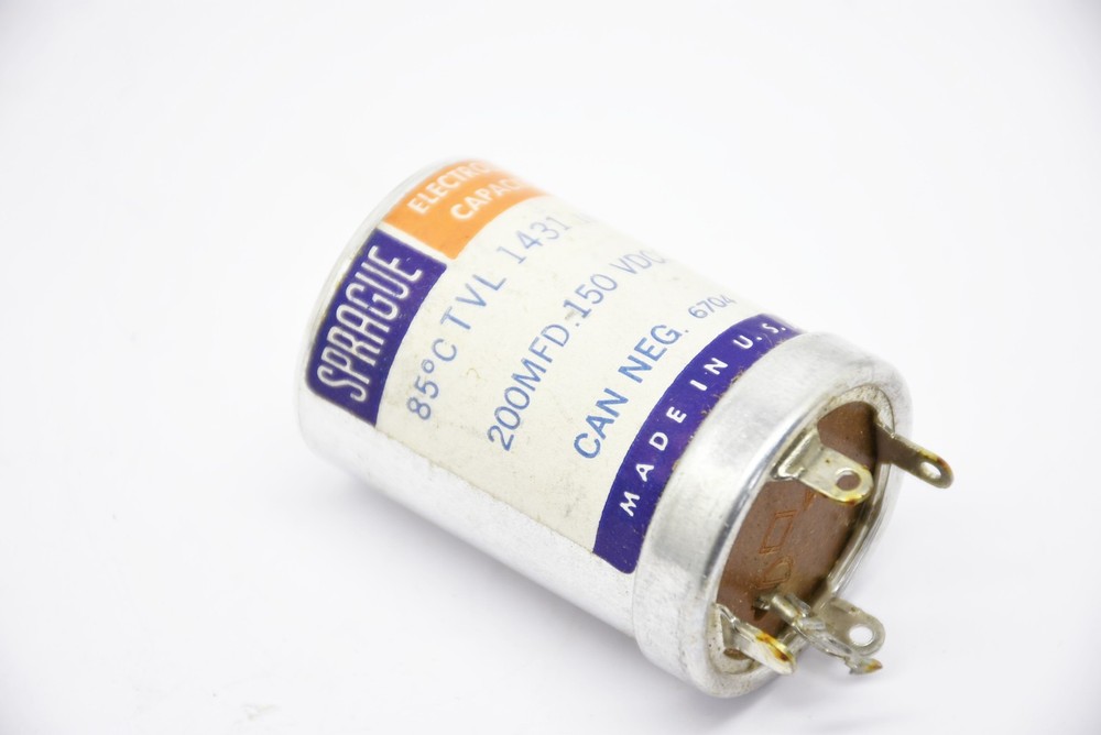 10 Tube Equipment Multi Section/Value Can Capacitors Mallory Sprague Bendix NOS