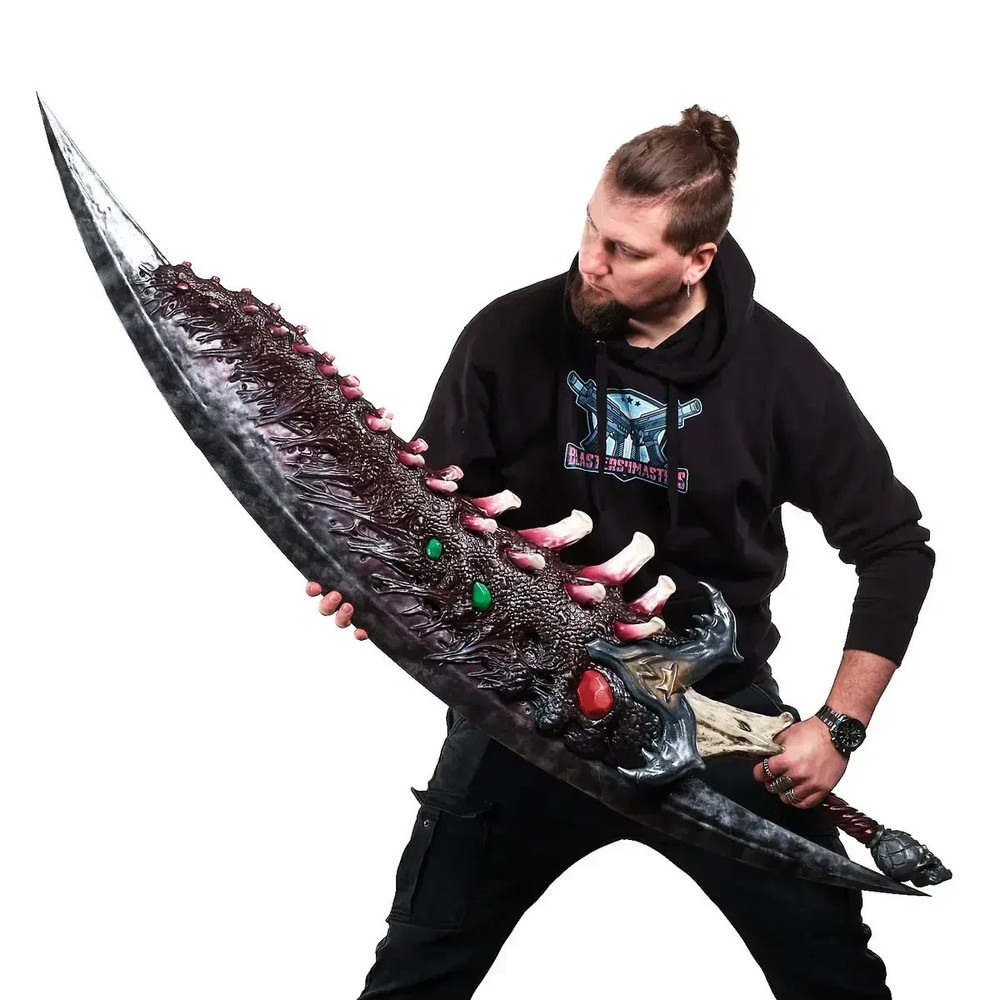 3d printed Sparda Devil Arm Devil May Cry sword Prop Replica Cosplay 1/1