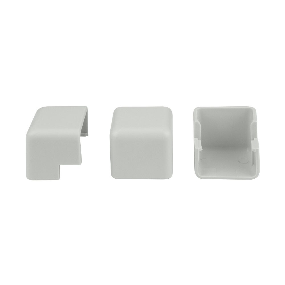 Construct Pro Raceway OUTSIDE Corner Adapters (5-Pack, 1.38”, White)