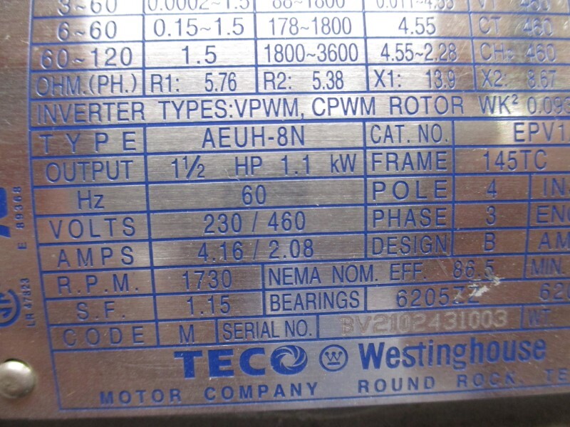 WESTINGHOUSE AEUH-8N UNMP