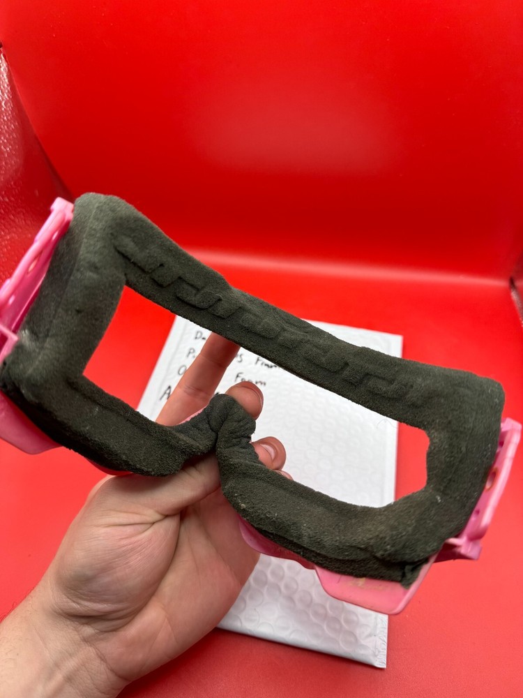 JT Proflex Dated 2005 Pink EPS Frames Original Foam (Cracked nose)