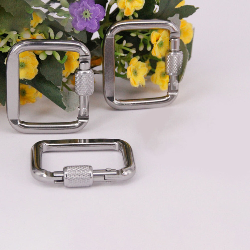 Keychains Spring Snaps Buckle Quick Link Carabiner Safety Locking