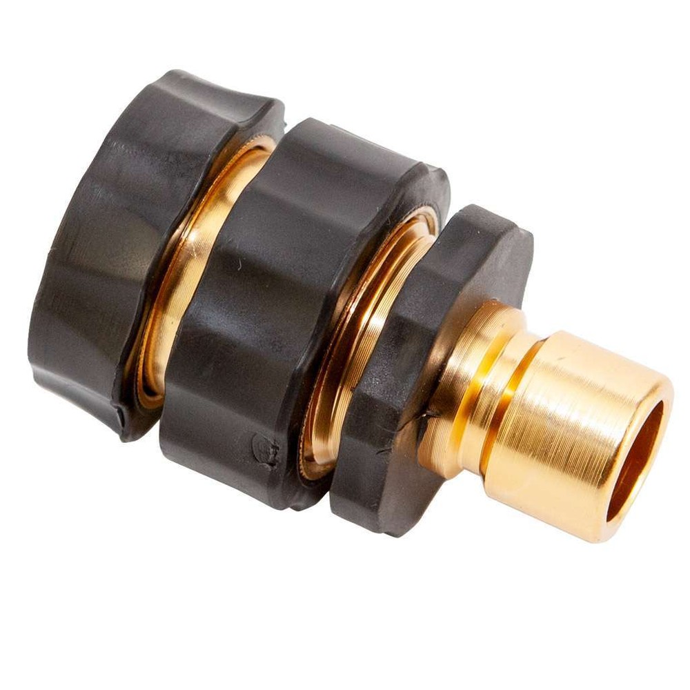 3/4'' Garden Hose Quick Connect Solid Brass Quick Connector Garden Hose Fitting