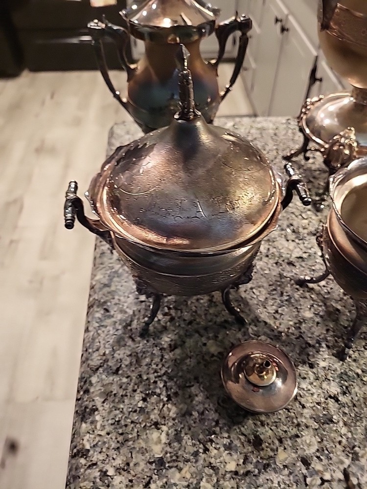 Victorian Silver Plated Coffee Set