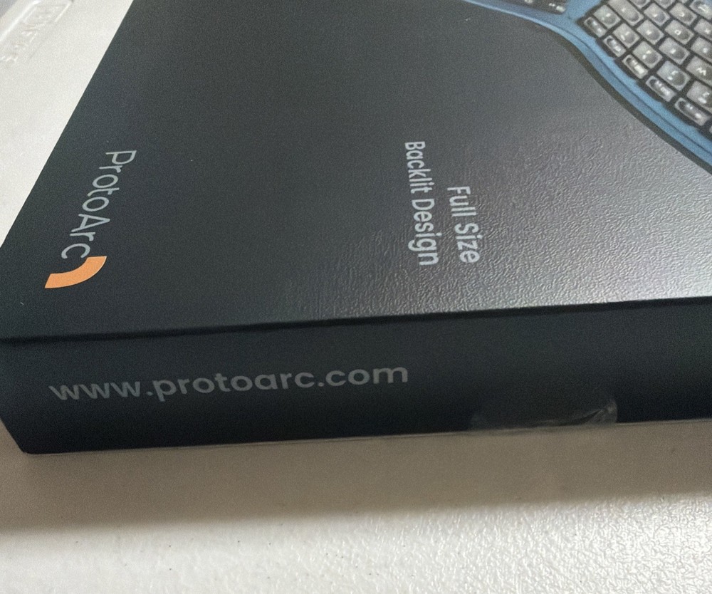 ProtoArc Ergonomic Wireless Keyboard Mouse, EK01 Plus.NEW
