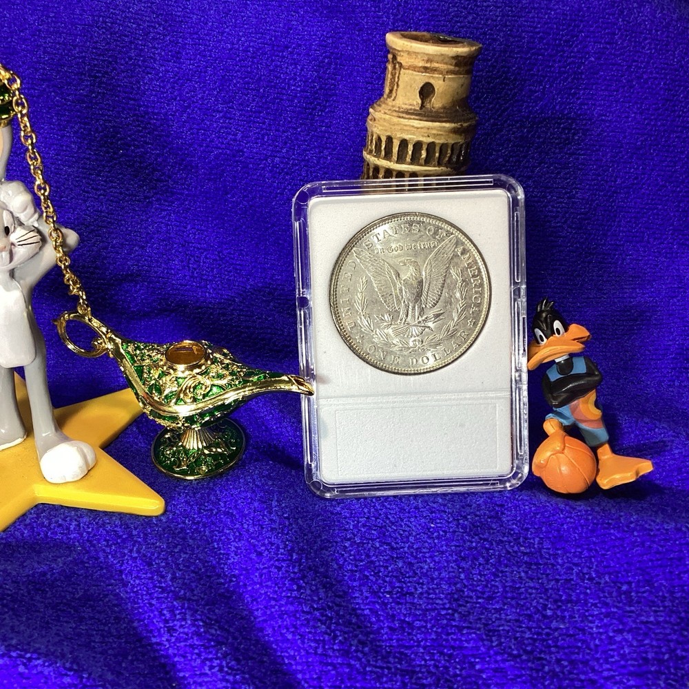 1902 MORGAN SILVER 💰 UNCIRCULATED in BCW SLAB