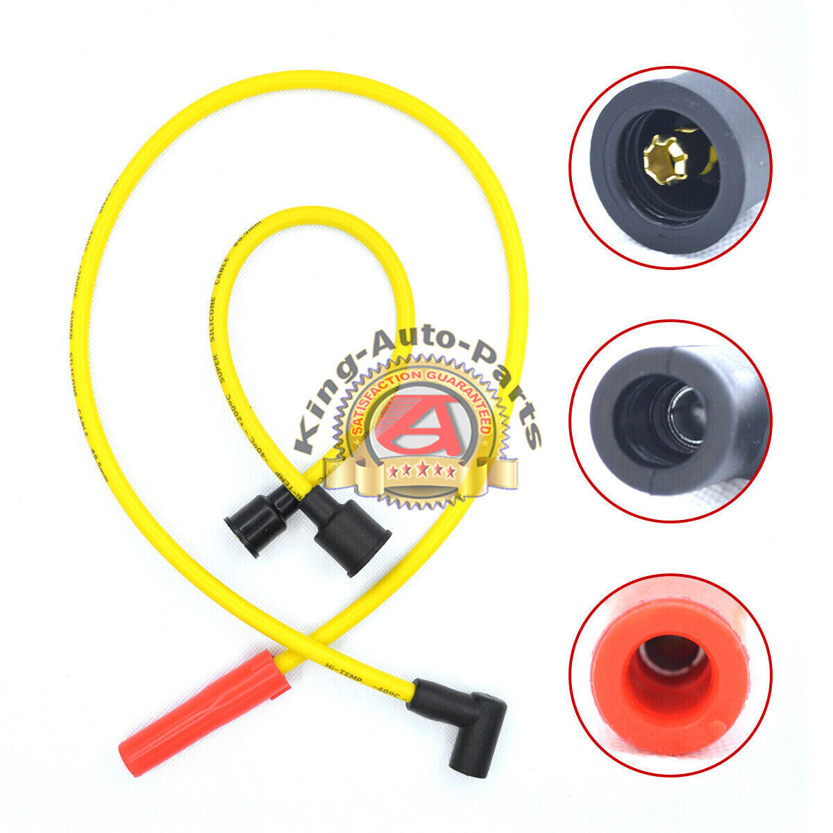 BLUE HEI Ignition Distributor &Spark Plug Wires for Ford Small Block 260 289 302