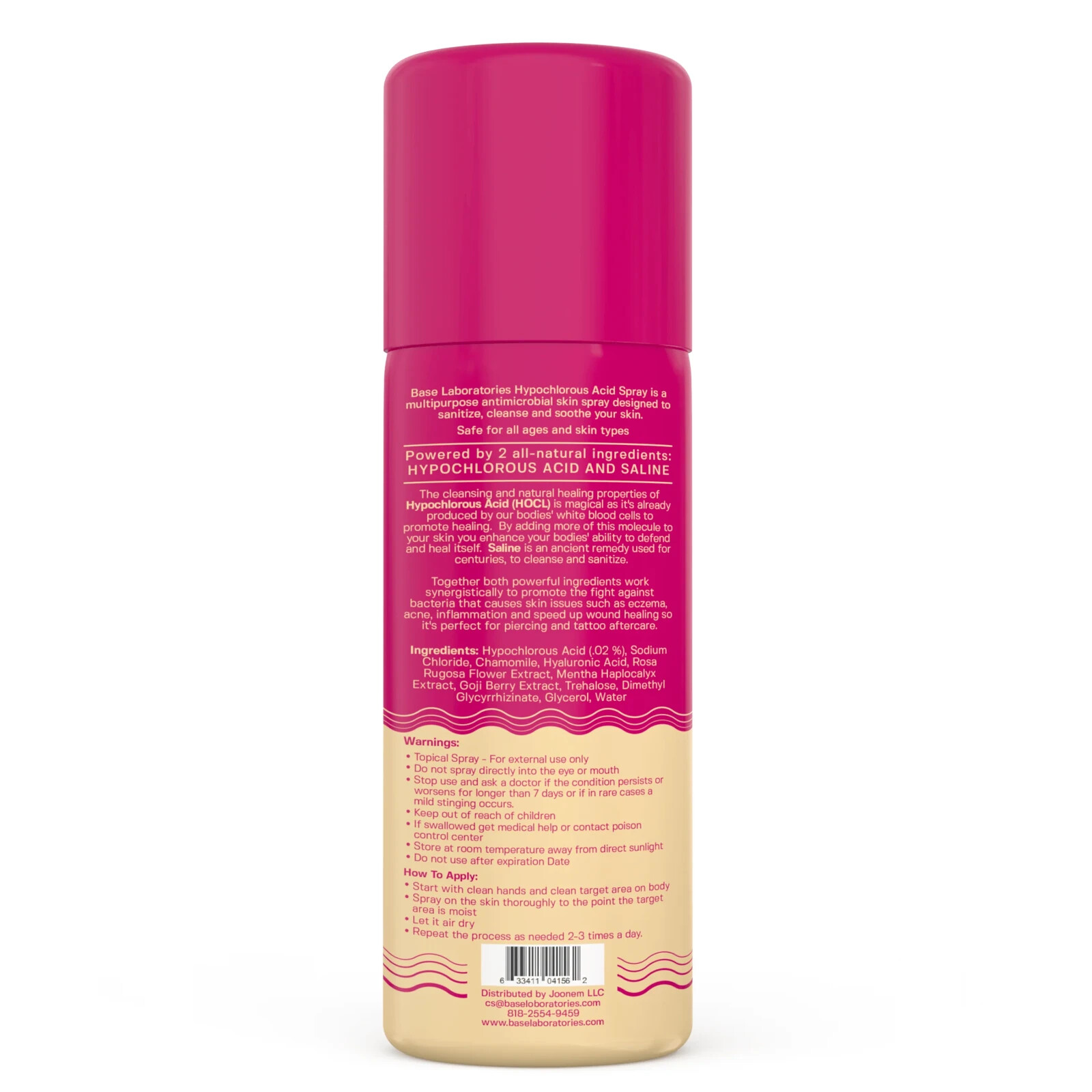 Hypochlorous Acid Spray