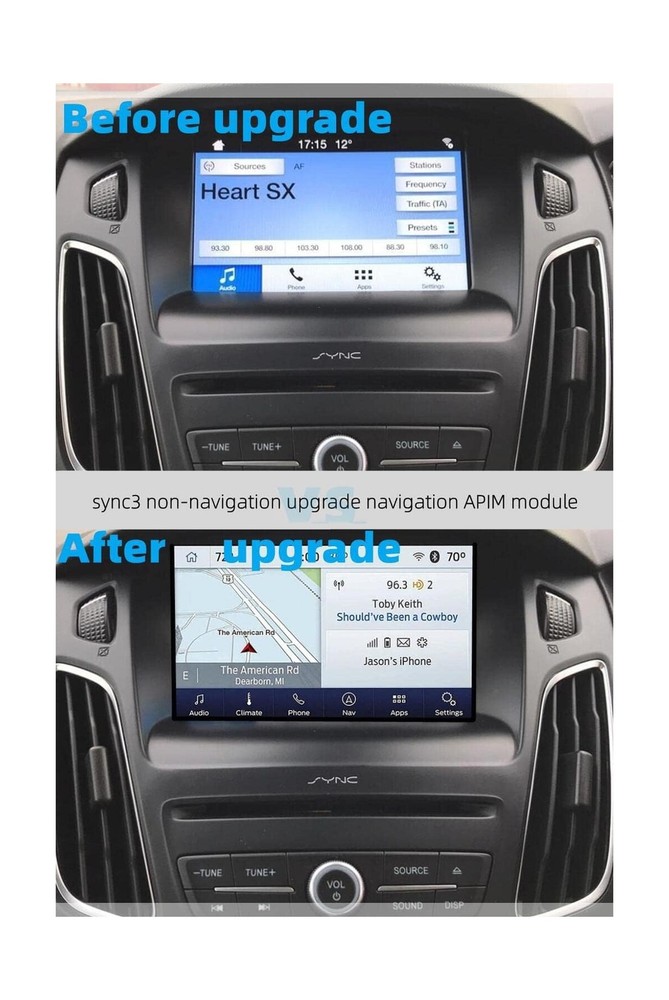 for SYNC3 APIM Module, SYNC3 APIM Module 2024 Latest NA 222 Map Support Apple...
