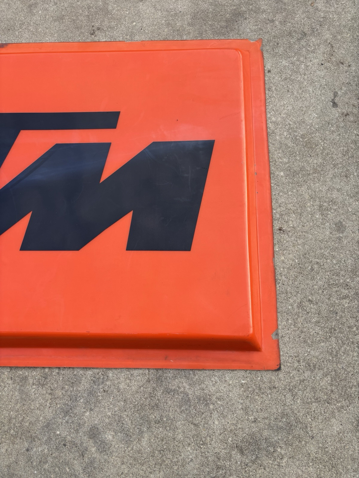 KTM Factory Dealer Sign Man Cave Collectible