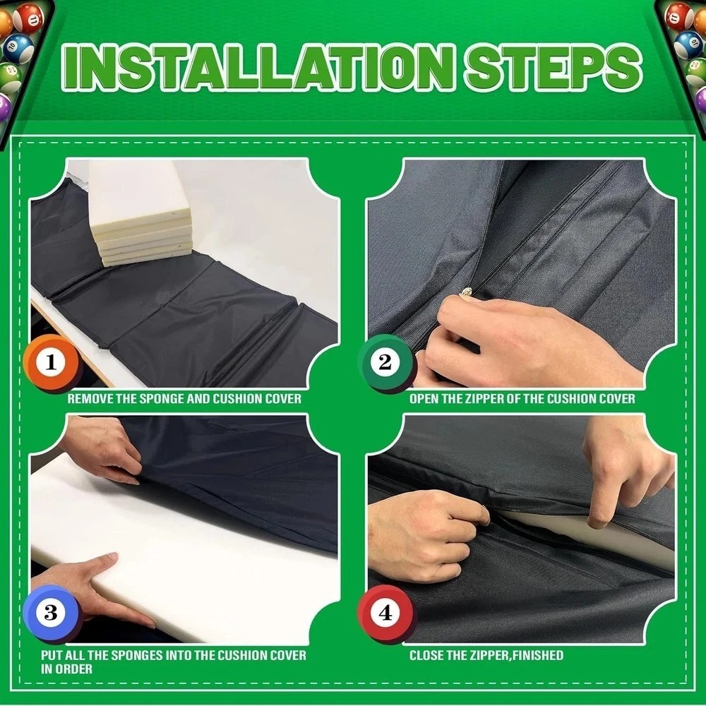 Pool Table Insert Mat for Pool Table Protection Billiard Table to Dining Table F