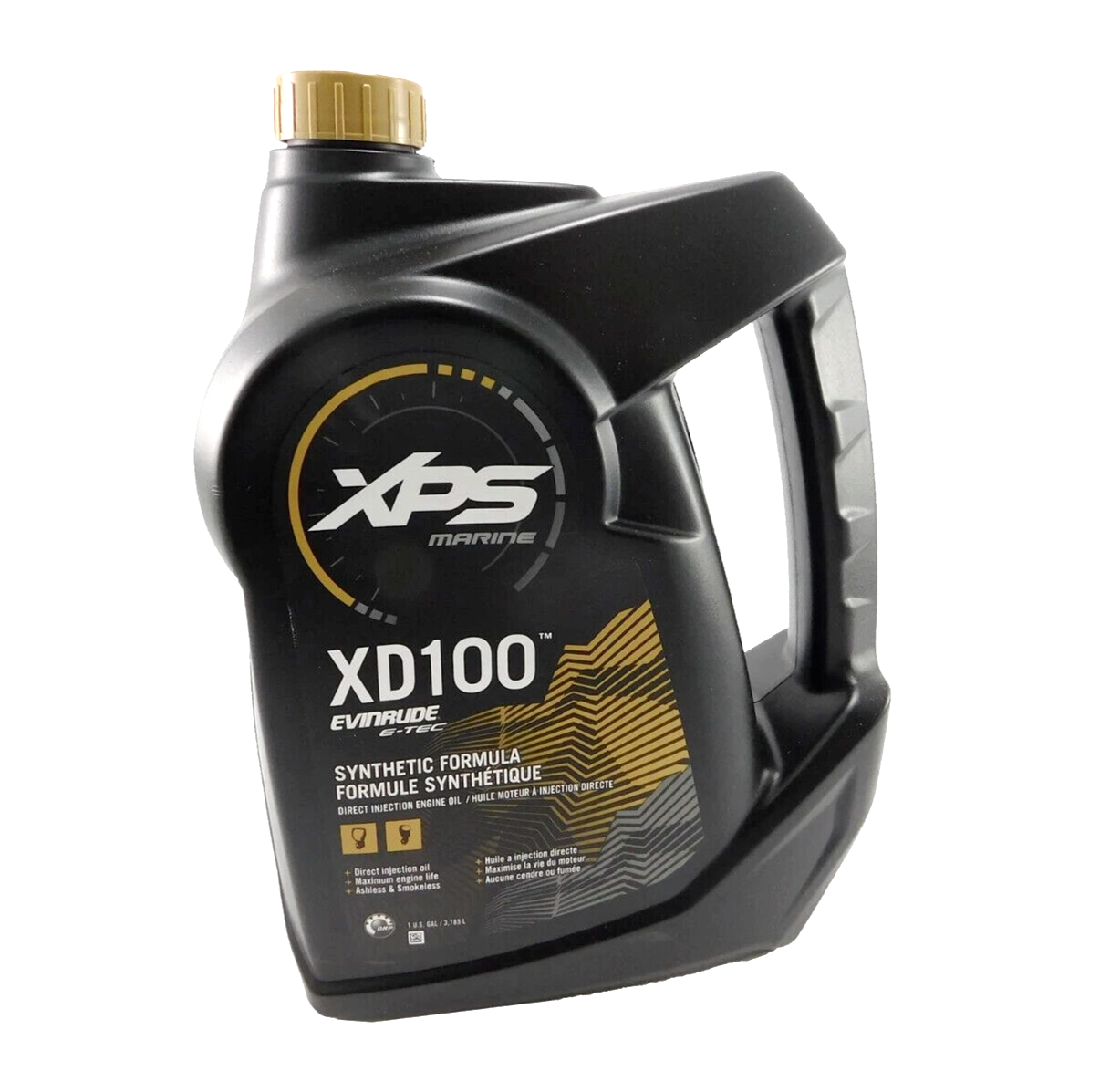 BRP 779711 XD100 Synthetic 2-Stroke Engine Oil - 1 Gallon