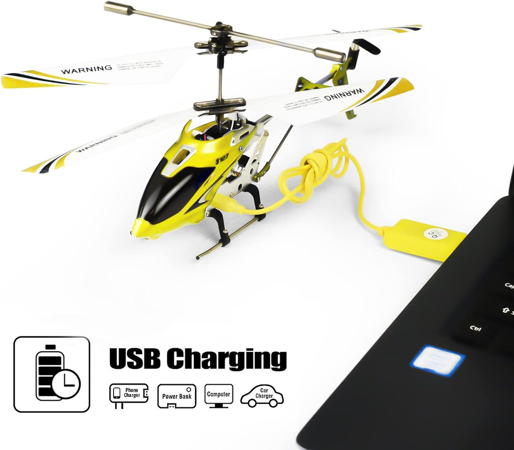 Mini RC Helicopter - 3CH Precise Remote Control Gyro System Flexible Blades