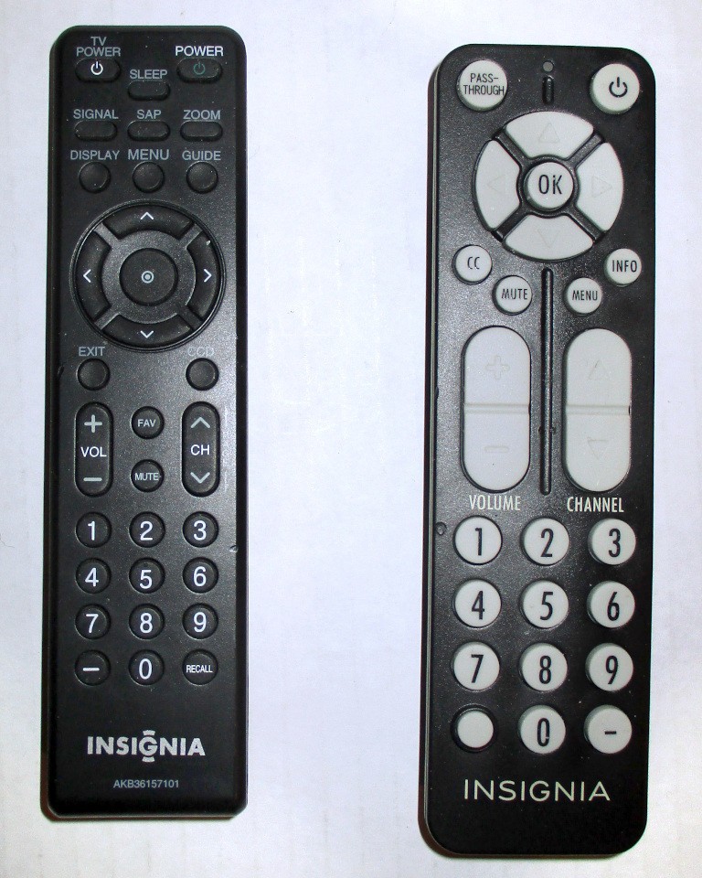 Insignia Set Top Box, Model NS-DXA1, with Cables and Two Remote Controls