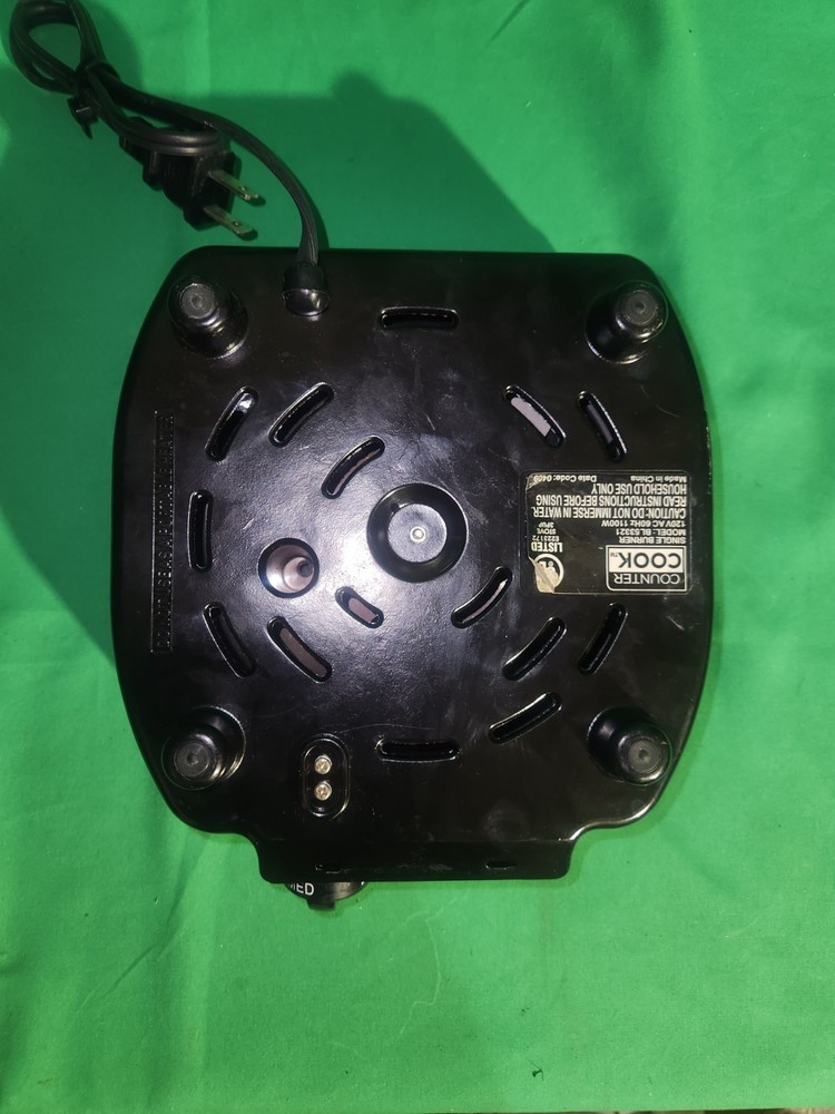 COUNTER COOK Single Burner 1100W TESTED