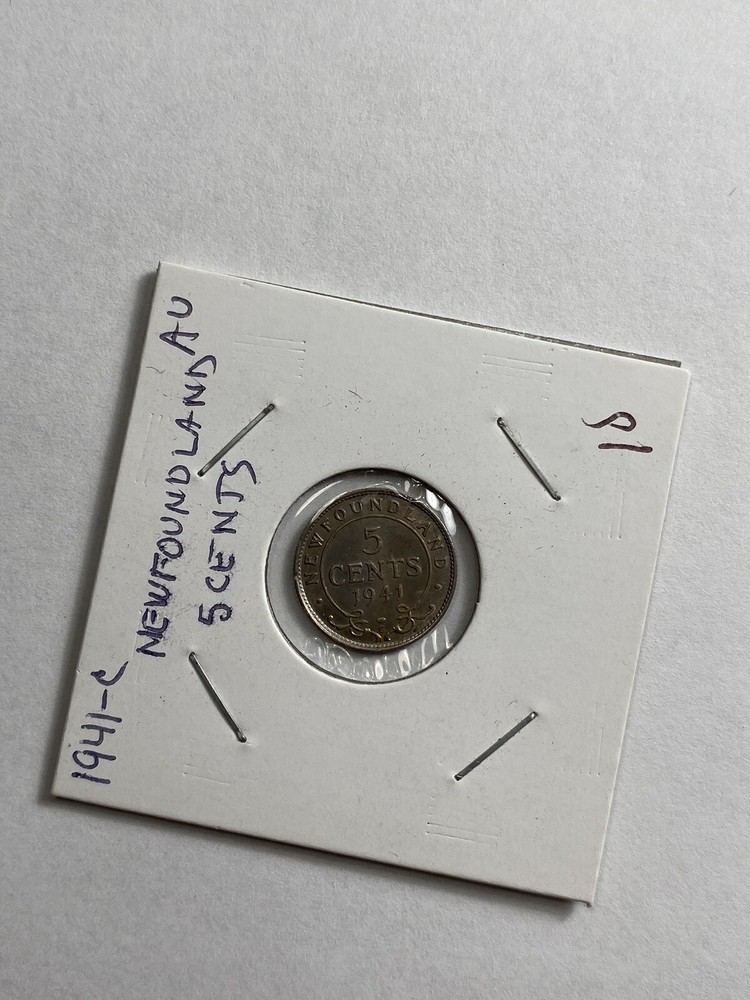 1941 C Newfoundland 5 Cents