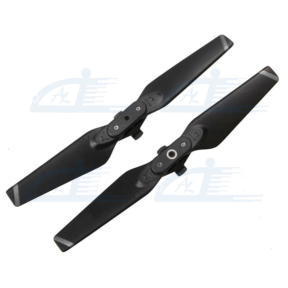 2pairs 4730F Quick-Release Foldable Propellers Blades Silver for DJI Spark Drone