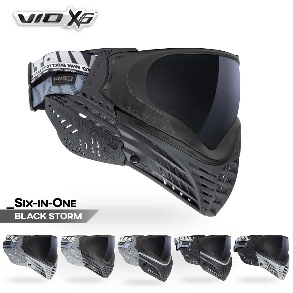 Virtue Vio X6 Goggle - Black Storm