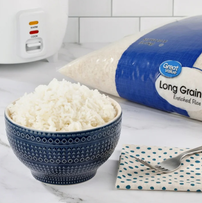 (3 pack) Great Value Long Grain Enriched Rice, 20 lb