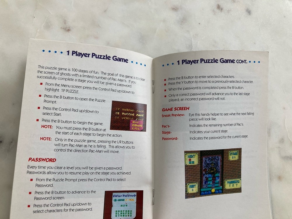Pac-Attack | Super Nintendo | Manual Only