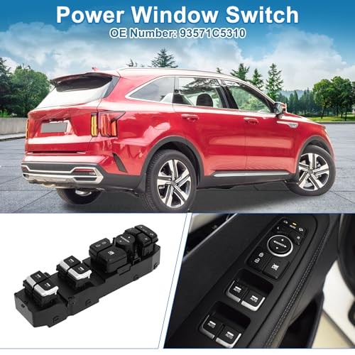 Power Window Switch No.93571C5310 4AUTO Window Control Switch for Kia Sorento